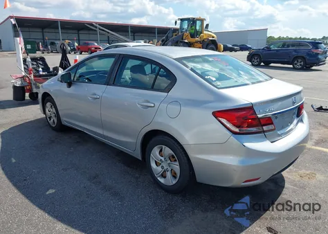 2015 Honda Civic Lx из США, поврежденный, VIN 2HGFB2F52FH566167